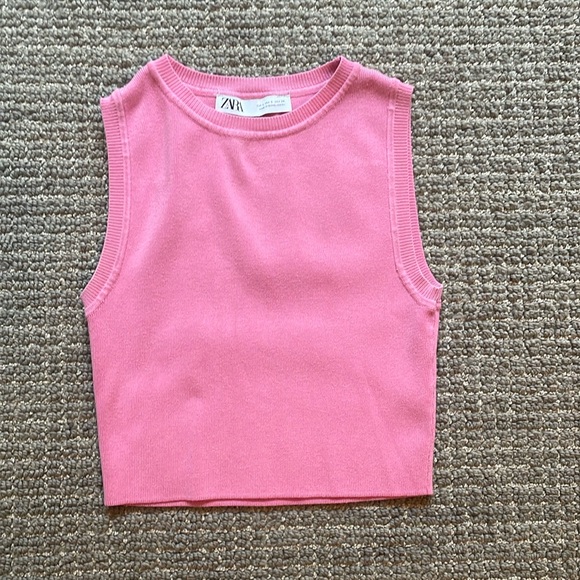 Zara Tops - ZARA knit tank top